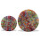 Berkfield Stools with Chindi Details 2 pcs Multicolour Bamboo 7