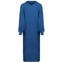 Berkfield Blanket Hoodie KINN Navy XXL Cotton