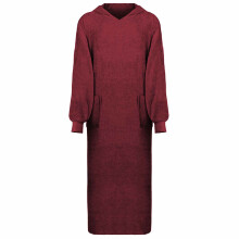 Berkfield Blanket Hoodie KINN Red XXL Cotton