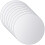 Berkfield 8 pcs Mirror Tiles Round Glass 4