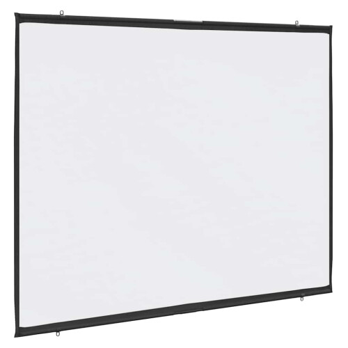 Berkfield Projection Screen Wall-Hanging 84 Inch 4:3