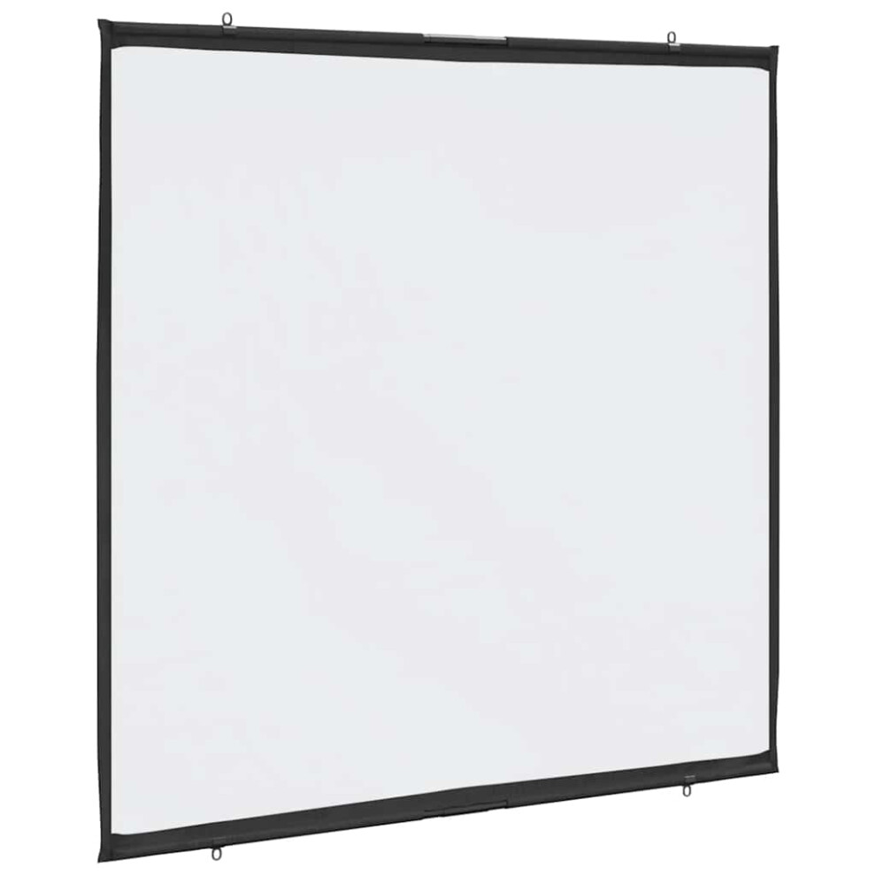 Berkfield Projection Screen Wall-Hanging 72 Inch 1:1 3408490890960