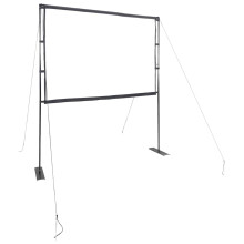 Berkfield Projection Screen with Stands 84 Inch 4:3