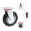 Berkfield 12 pcs Swivel Casters 200 mm 2