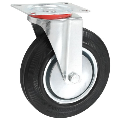 Berkfield 12 pcs Swivel Casters 200 mm 2