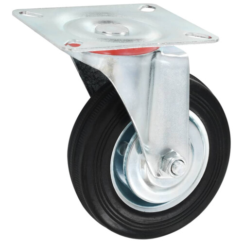 Berkfield 8 pcs Swivel Casters 100 mm 2