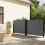Berkfield Retractable Side Awning Anthracite 140x1200 cm 1