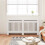 Berkfield Radiator Cover White 172 cm Engineered Wood 3