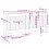 Berkfield Radiator Cover White 172 cm Engineered Wood 5