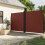 Berkfield Retractable Side Awning Brown 200x1200 cm 1