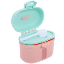 Baby Formula Dispenser with BuiltIn Scoop, SpillResistant Milk Powder Storage Container for Travel