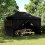 Berkfield Foldable Party Tent Pop-Up with 4 Sidewalls Black 1