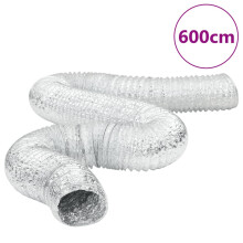 Berkfield Ventilation Duct Aluminium 6 m ò12.5 cm