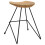 Berkfield Stools 2 pcs Solid Teak Wood 4