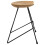 Berkfield Stools 2 pcs Solid Teak Wood 5
