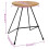 Berkfield Stools 2 pcs Solid Teak Wood 8