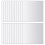 Berkfield 24 pcs Mirror Tiles Square Glass 4