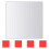 Berkfield 24 pcs Mirror Tiles Square Glass 5