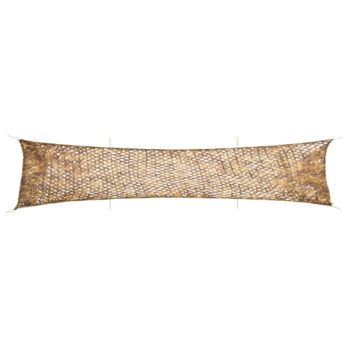 Berkfield Camouflage Net with Storage Bag 706x140 cm Sand