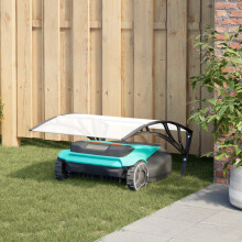 Berkfield Robot Mower Garage Black 80x101x46 cm