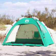 Berkfield Beach Tent 2-Person Sea Green Quick Release Waterproof