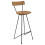 Berkfield Bar Stools 2 pcs Solid Teak Wood 2