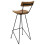 Berkfield Bar Stools 2 pcs Solid Teak Wood 6