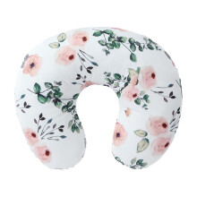 Cotton Nursing Pillow Cover for Breastfeeding, Breathable Comfort, Easy SlipOn, Universal Fit