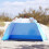 Berkfield Beach Tent 2-Person Azure Blue Quick Release Waterproof 1