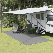 Berkfield Tent Carpet Anthracite 5.5x2.5 m