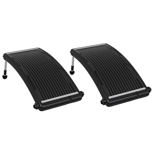 Berkfield Curved Pool Solar Heating Panels 2 pcs 110x65 cm 1