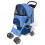 Berkfield Dog Stroller 15 kg Blue 2