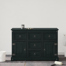 Berkfield Furniture Paint Black 0.75 L Wall Print