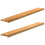 Berkfield Window Sills 2 pcs†Light Brown 160x20x2 cm Solid Wood Oak 1