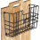 Berkfield Wall-mounted Magazine Rack 33x10x67 cm Solid Rough Mango Wood 3