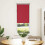Berkfield Roller Blind Blackout Red 60x130 cm Fabric Width 55.7 cm Polyester 1