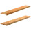 Berkfield Window Sills 2 pcs†Light Brown 160x25x2 cm Solid Wood Oak 1