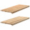 Berkfield Window Sills 2 pcs Untreated 100x40x2 cm Solid Wood Oak 1