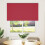 Berkfield Roller Blind Blackout Red 135x150 cm Fabric Width 131.6 cm Polyester 1