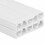 Berkfield Cable Trunking 20x10 mm 10 m PVC 5