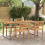 Berkfield Garden Table Grey 180 x 90 x 75 cm Solid Acacia Wood 1