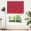 Berkfield Roller Blind Blackout Red 155x230 cm Fabric Width 151.6 cm Polyester 1
