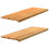Berkfield Window Sills 2 pcs Light Brown 110x40x2 cm Solid Wood Oak 1