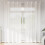 Berkfield Voile Curtains with Grommets 2 pcs White 1