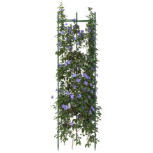 Berkfield Tomato Cage 2 pcs 116 cm Steel and PP