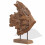 Berkfield Fish Sculpture Teak 40x12x57 cm 5