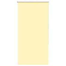 Berkfield Roller Blind Blackout Yellow 75x130 cm Fabric Width 70.7 cm Polyester