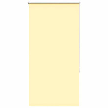 Berkfield Roller Blind Blackout Yellow 85x150 cm Fabric Width 80.7 cm Polyester