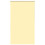 Berkfield Roller Blind Blackout Yellow 130x230 cm Fabric Width 126.6 cm Polyester 1