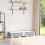 Berkfield Pallet Collar Grey 150x50 cm Solid Wood Pine 1